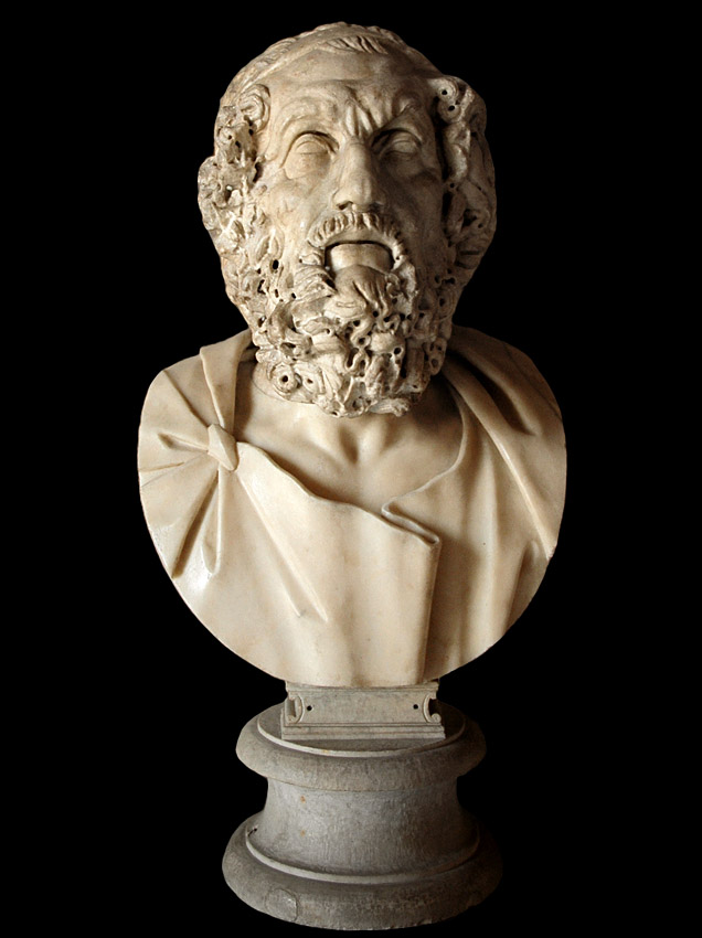 Homer Rome Capitoline Museums Palazzo Nuovo Hall Of The Philosophers 4706