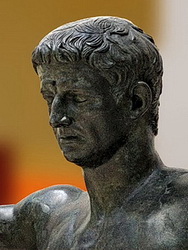 Emperor Claudius As A Nude Hero Naples National Archaeological Museum