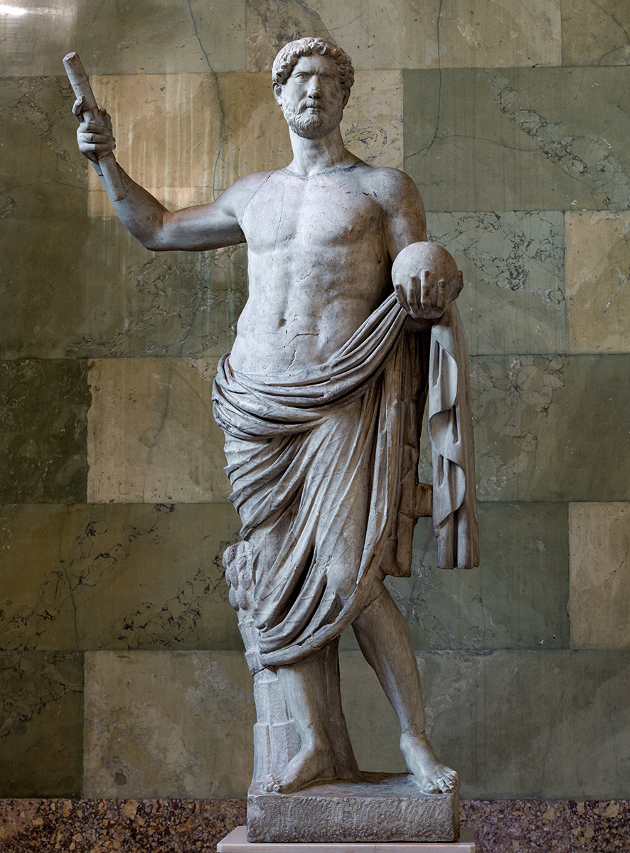 Statue Of Hadrian Saint Petersburg State Hermitage Museum