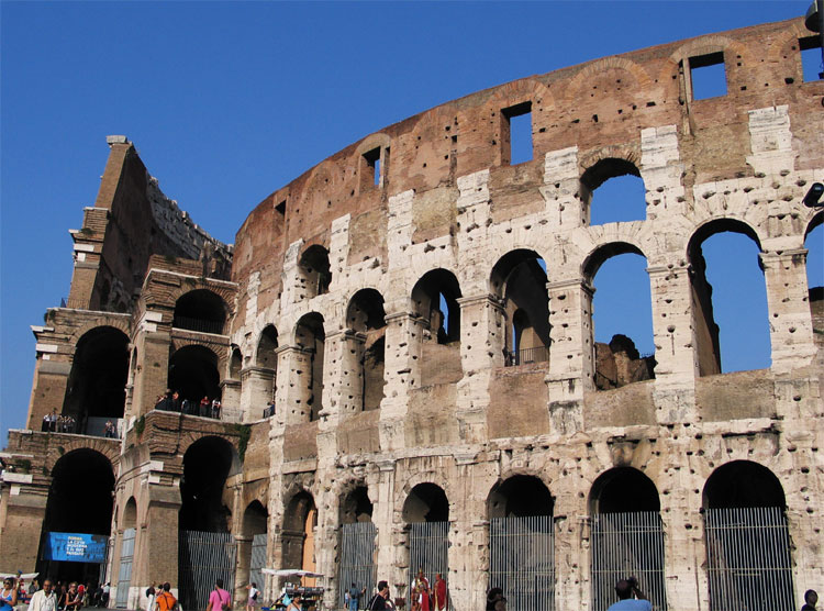 The Flavian Amphitheatre (Coliseum). Rome, Flavian Amphitheatre (Coliseum)