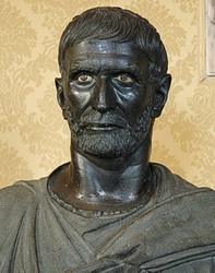 “Brutus Capitolinus.” Detail. Rome, Capitoline Museums, Palazzo dei ...