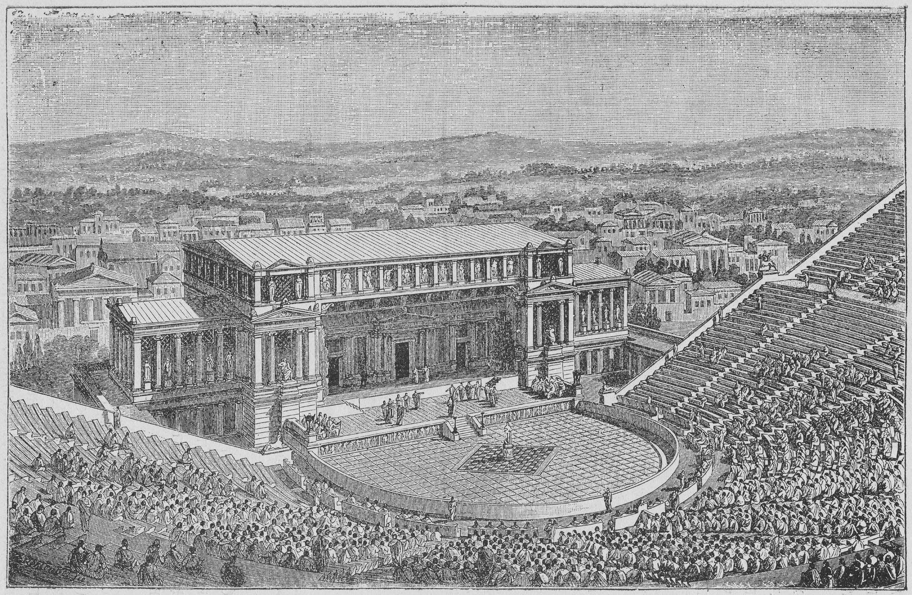 театр диониса в афинах