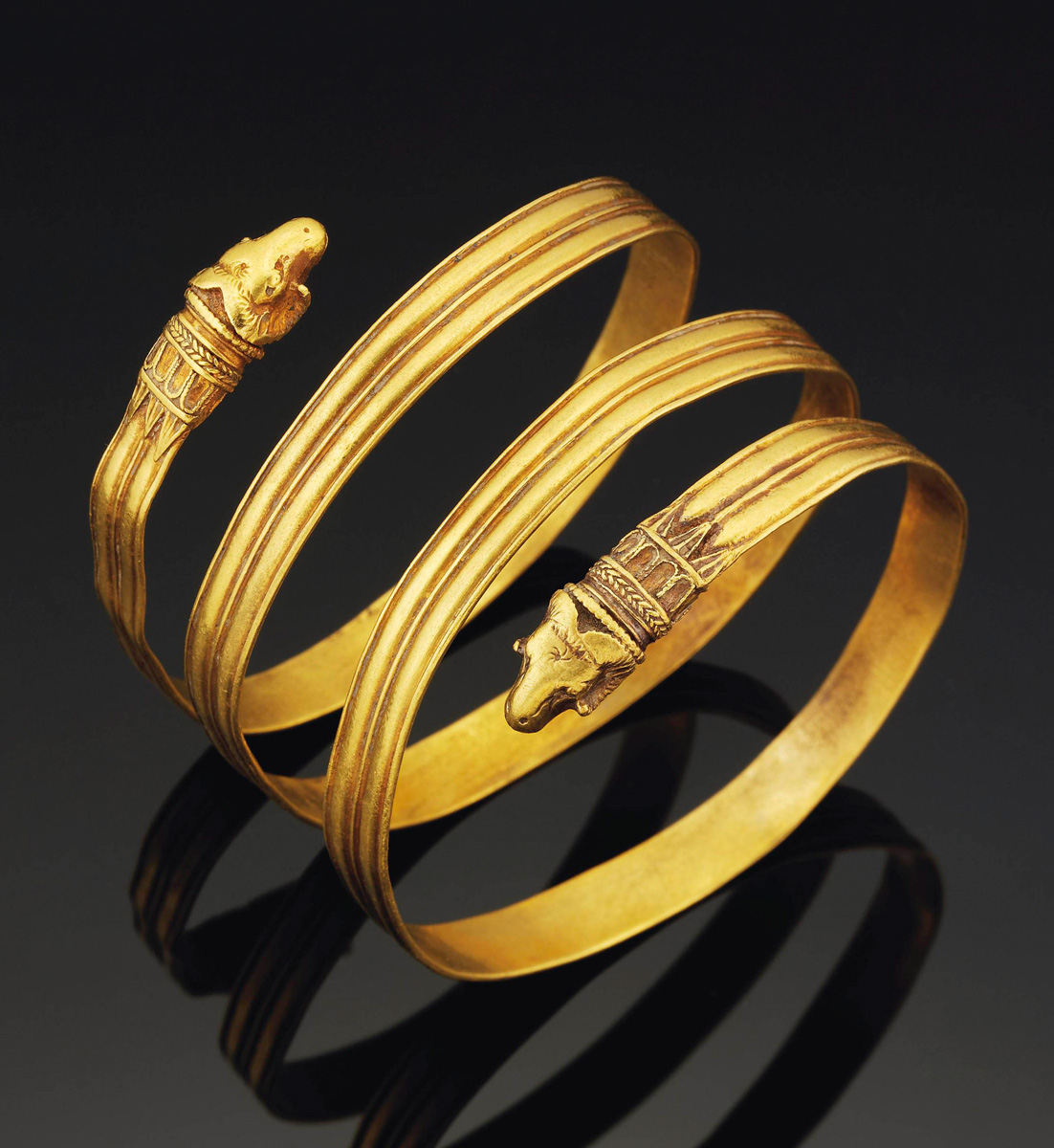 Кольцо Клеопатра золото