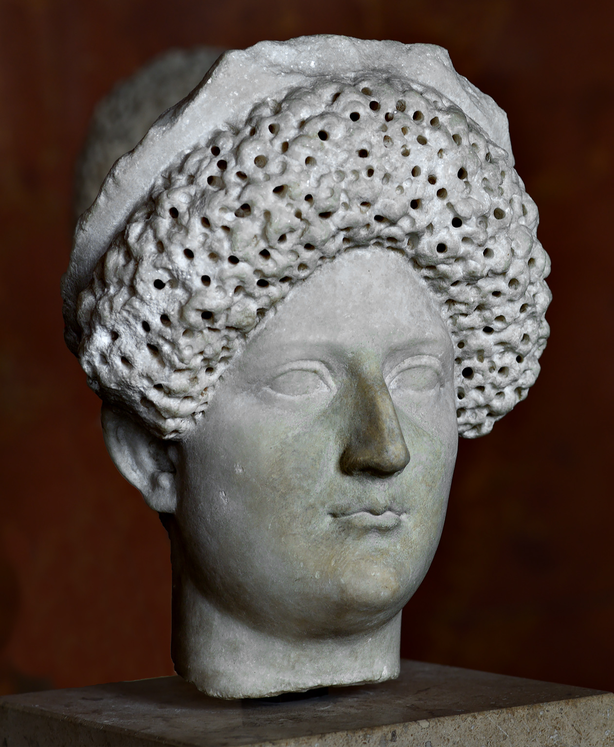 Domitia Longina The Wife Of Domitian Paris Louvre Museum